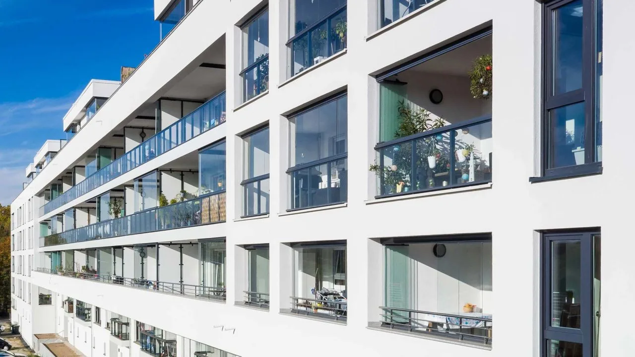Frameless glass shower door installation in a Washington D.C. bathroom